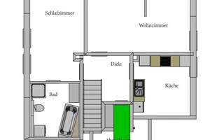 Gemütliche 2-Zimmer-Dachgeschosswohnung mit Dachbodenbenutzung in Querum – Bevenroder Str. 56, 38108 Wabe-Schunter-Beberbach, Braunschweig – Vorschaubild 17