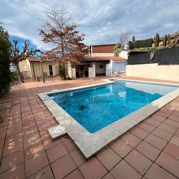 Freistehendes Haus auf einer Ebene mit Pool in einem Wohngebiet von Cassà de la Selva