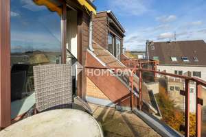 Fernblick, Balkon, Tiefgarage: Ihre Maisonette über den Dächern von Düsseldorf – Die vollständige Adresse der Immobilie erhältst du vom Anbieter., 40627 Unterbach, Düsseldorf – Vorschaubild 2