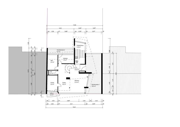Grundriss 3. Obergeschoss 