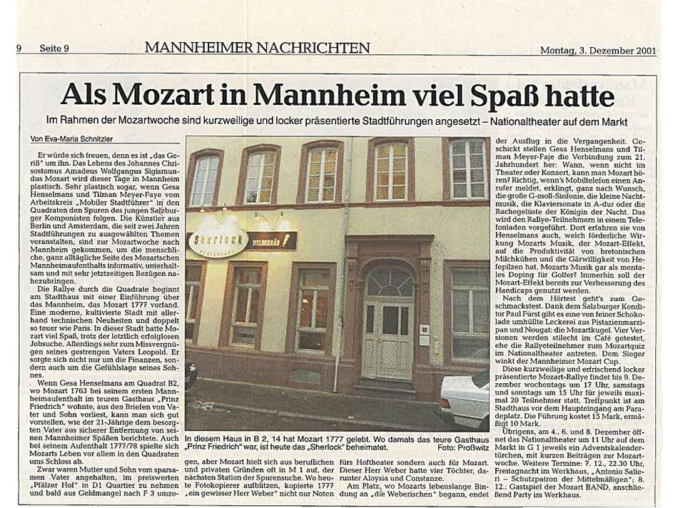 Zeitungsartikel