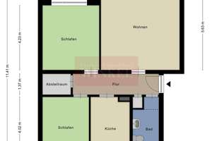 3-Zimmerwohnung mit überdachtem Balkon in Duisdorf zu verkaufen – Die vollständige Adresse der Immobilie erhältst du vom Anbieter., 53123 Duisdorf, Bonn – Vorschaubild 10