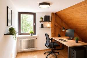 Alte Seele erhofft neuen Schwung – kleine DHH mit parkähnlichem Garten in schöner Lage – Die vollständige Adresse der Immobilie erhältst du vom Anbieter., 81245 Obermenzing, München – Vorschaubild 13