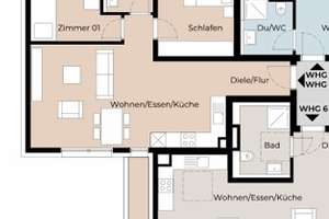 Moderne 3-Zimmer Wohnung im Neubau, TG-Stellplatz optional möglich – Die vollständige Adresse der Immobilie erhältst du vom Anbieter., 70599 Plieningen (Ortsteil), Stuttgart – Vorschaubild 12