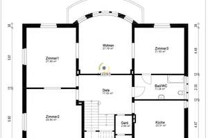 Historische Fabrikanten-Villa von Richard Kyburg - hier kann man herrschaftlich Wohnen – Die vollständige Adresse der Immobilie erhältst du vom Anbieter., 14943 Luckenwalde – Vorschaubild 23