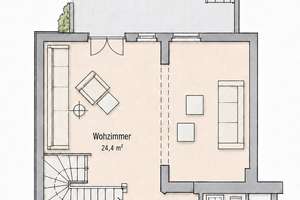 Altbaucharme auf zwei Ebenen – großzügige Maisonette mit sonniger Hofterrasse – 6110 Südliche Innenstadt, Halle (Saale) – Vorschaubild 12