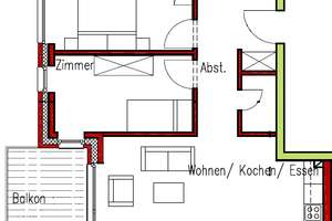 Lichtdurchflutete 3-Zimmer mit Einbauküche und Balkon - Beverbäker Wiesen – Logemannhof 3, 26123 Donnerschwee, Oldenburg (Oldenburg) – Vorschaubild 7