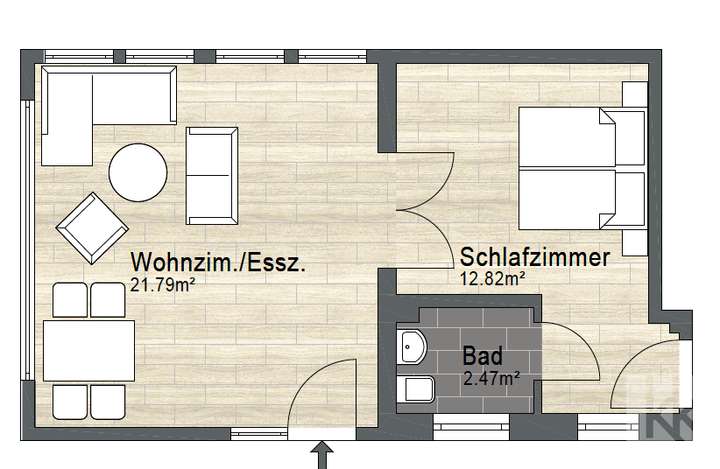 Grundriss Gästehaus