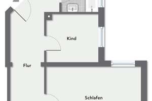 Charmante 3-ZKB-Altbauwohnung mit Balkon im beliebten Bielefelder Westen! – Die vollständige Adresse der Immobilie erhältst du vom Anbieter., 33615 Mitte, Bielefeld – Vorschaubild 11