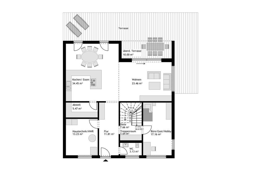 Immobilie in Bernhardswald - Oase der Ruhe: Luxus trifft auf Gelassenheit! KFW 40 - Bild 2