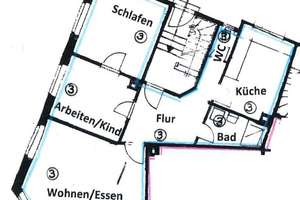 Helle 3-Zimmer Wohnung in Stuttgart-Zuffenhausen WG geeignet – Die vollständige Adresse der Immobilie erhältst du vom Anbieter., 70435 Zuffenhausen-Hohenstein, Stuttgart – Vorschaubild 10