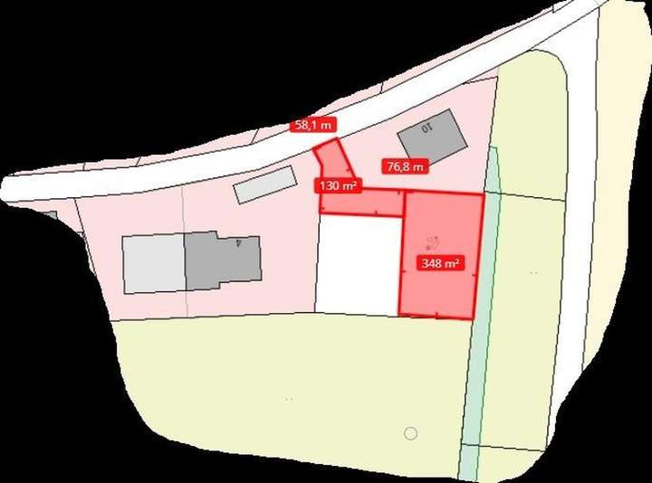 Grundstück + Zufahrt