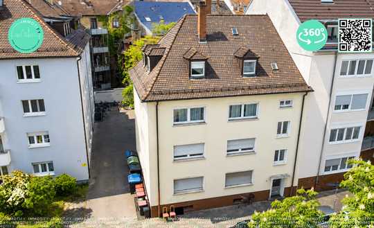 Substanz. Ertrag. Perspektive. – Vollvermietetes MFH mit vier Einheiten in Karlsruhe am Lindenplatz