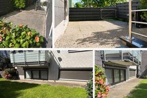 Helle Souterrainwohnung am Park mit eigener Terrasse