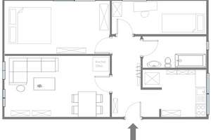 3-Zi. DG Wohnung, 60 m² – Die vollständige Adresse der Immobilie erhältst du vom Anbieter., 70439 Stammheim-Mitte, Stuttgart – Vorschaubild 18