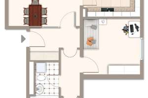 HEGERICH: Seit 1998 vermietete 3-Zimmer-EG-Wohnung in München-Pasing-Obermenzing – Die vollständige Adresse der Immobilie erhältst du vom Anbieter., 81245 Obermenzing, München – Vorschaubild 3