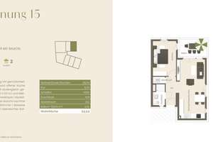 BESICHTIGUNG, Sonntag 11-13 Uhr - Geräumige 2-Zimmer Wohnung im 2. OG! (15) – 79115 Haslach-Gartenstadt, Freiburg im Breisgau – Vorschaubild 3