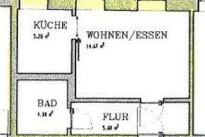 Gepflegte 1-Zimmer-Wohnung mit Einbauküche – Pfeffingerstraße 20, 4277 Connewitz, Leipzig – Vorschaubild 10