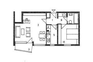 Panoramablick 7. Stock. Gepflegte 2-Raum-Wohnung in Schwabing-West – Klausingweg 2, 80797 Am Luitpoldpark, München – Vorschaubild 15