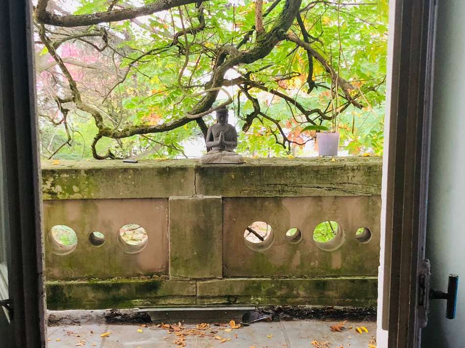 Teilansicht Balkon Obergeschos