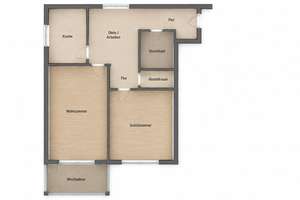 Großzügige 2,5-Zimmer-Wohnung mit Westbalkon & EBK – Die vollständige Adresse der Immobilie erhältst du vom Anbieter., 93049 Westenviertel, Regensburg – Vorschaubild 16