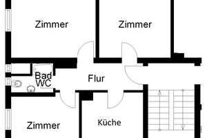 Tolle 3-Zimmer-Wohnung zu vergeben! – Lilienthalstr. 14, 49080 Kalkhügel, Osnabrück – Vorschaubild 2