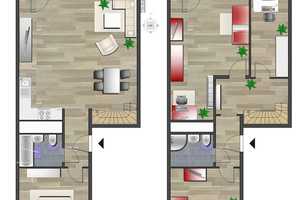 Wunderschöne Maisonettewohnung mit 2 Bädern und 2 Balkonen – Alfred-Neubert-Str. 37, 9123 Chemnitz – Vorschaubild 6