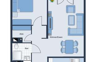 Moderne helle 2 Zi. Lifestyle Wohnung mit Dach-Loggia in idealer Innenstadtlage Aachens – Die vollständige Adresse der Immobilie erhältst du vom Anbieter., 52062 Kaiserplatz, Aachen – Vorschaubild 13
