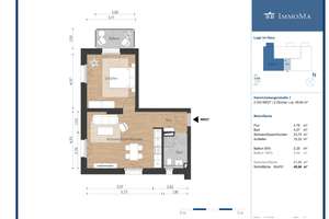 Erstbezug! 50 m², 2-Zi, Balkon, Keller, 2.OG-li – Heinrichsberger Str. 1, 39126 Rothensee, Magdeburg – Vorschaubild 2