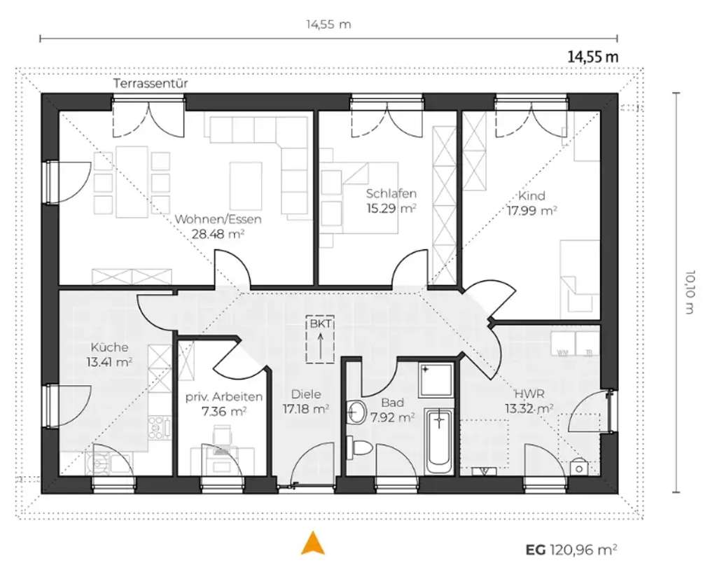 Immobilie in Bosau - Ihr Traumhaus von Virtus! Wir bauen modern & massiv. - Bild 2