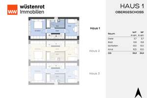 Neubau Reihenmittelhaus mit 2 Garagen Baldham Provisonsfrei – Die vollständige Adresse der Immobilie erhältst du vom Anbieter., 85598 Vaterstetten – Vorschaubild 9