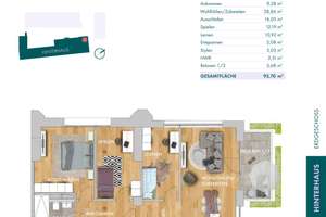*** Attraktives Loft * 4 Zimmer * Terrasse * 2 Bäder * Gehobene Ausstattung *** – Straße der Nationen 80b, 9111 Zentrum, Chemnitz – Vorschaubild 18
