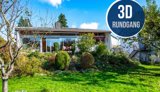 Bild von Hanau-Mittelbuchen: Großzügiges Einfamilienhaus mit herrlichem Grundstück in ruhiger Sackgassenlage