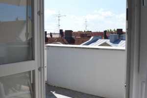 Über den Dächern von Schwabing - top saniertes 1-Zi-Penthouse-Dachterrassen-Apartment - Vermietet! – München – Vorschaubild 12