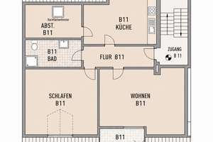 Charmante 2-Zimmer-Eigentumswohnung in Paderborn "Auf der Lieth" – Auf der Lieth 94, 33100 Kernstadt, Paderborn – Vorschaubild 10