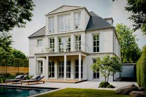 Klassische Neubau-Villa auf ruhigem Eckgrundstück – Die vollständige Adresse der Immobilie erhältst du vom Anbieter., 82031 Grünwald – Vorschaubild 1