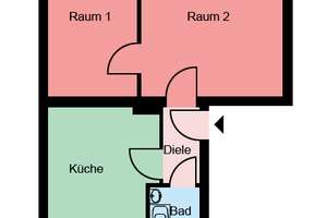 2-Zimmer-Wohnung in Herne Mitte – In dem Breil 14, 44623 Herne-Mitte, Herne – Vorschaubild 6