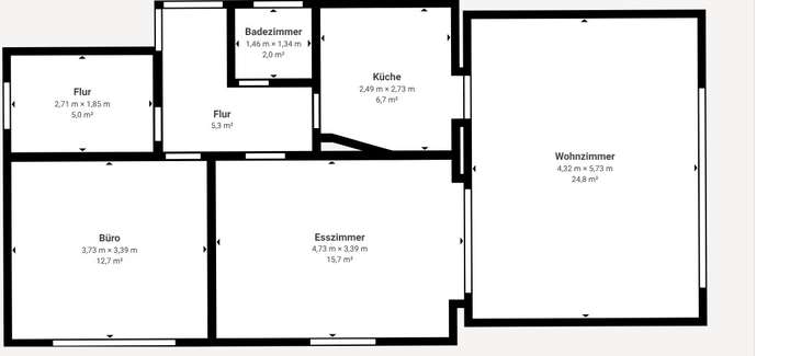 Grundriss Erdgeschoss