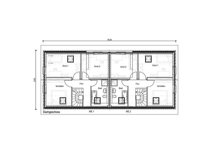 Grundriss 1. Obergeschoss