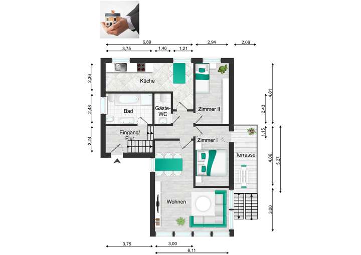 Grundriss EG