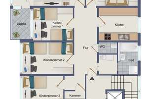"Großzügige 5-Zimmer-Wohnung mit Balkon, Garage & Aufzug – attraktive Kapitalanlage in Regensburg" – Die vollständige Adresse der Immobilie erhältst du vom Anbieter., 93057 Reinhausen, Regensburg – Vorschaubild 19