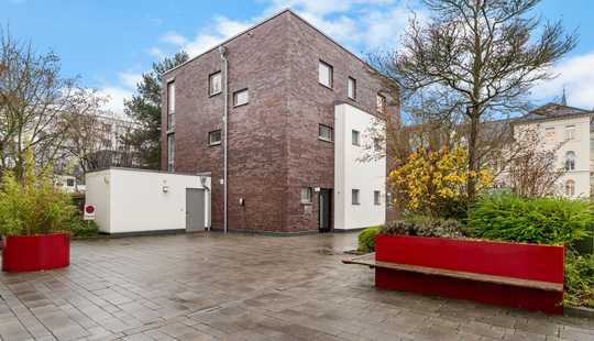 Bild von Wohnensemble Heiligengeisthöfe: Hochwertige Architektur, geschmackvolle Ausstattung, Blick ins Grüne