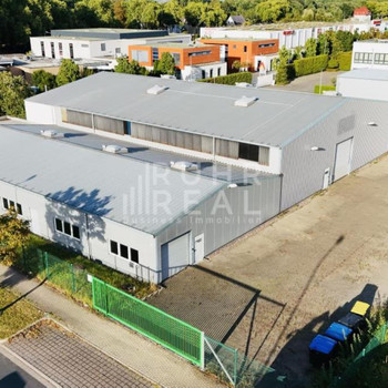 Lagerhalle & Produktionshalle | an der A2 | ebenerdige Tore | Duschen & Umkleiden