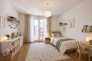 EXKLUSIVER ERSTBEZUG: Attraktive lichtdurchflutete 3-Zimmer-Wohnung mit Balkon – Truderingerstraße 86c, 81673 Josephsburg, München – Vorschaubild 8