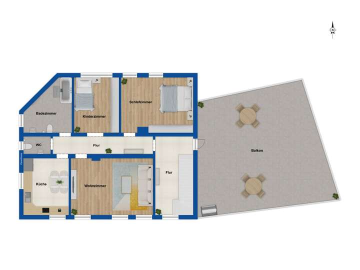 Grundriss - Obergeschoss