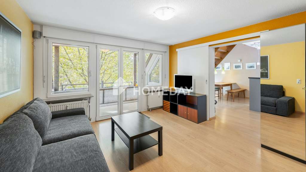 Immobilie in Eimeldingen - Maisonette mit Weitblick und drei Freisitzen - Bild 0