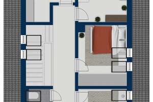 Freistehendes Architektenhaus mit    
großem Garten und 4 Stellplätzen in Top-Lage Godshorn – Die vollständige Adresse der Immobilie erhältst du vom Anbieter., 30855 Langenhagen – Vorschaubild 27
