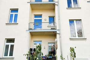 Bezugsfreie 2-Zimmer-Altbauwohnung mit Balkon in Chemnitz-Kaßberg: 57 m², OG, gepflegt & WG-geeignet – Die vollständige Adresse der Immobilie erhältst du vom Anbieter., 9112 Kaßberg, Chemnitz – Vorschaubild 12