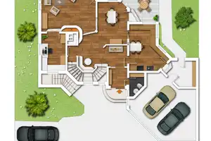 Architektenvilla mit Blick ins Grün & Einliegerwohnung in Seulbitz, Nähe Lohengrin Therme! – Bayreuth – Vorschaubild 47