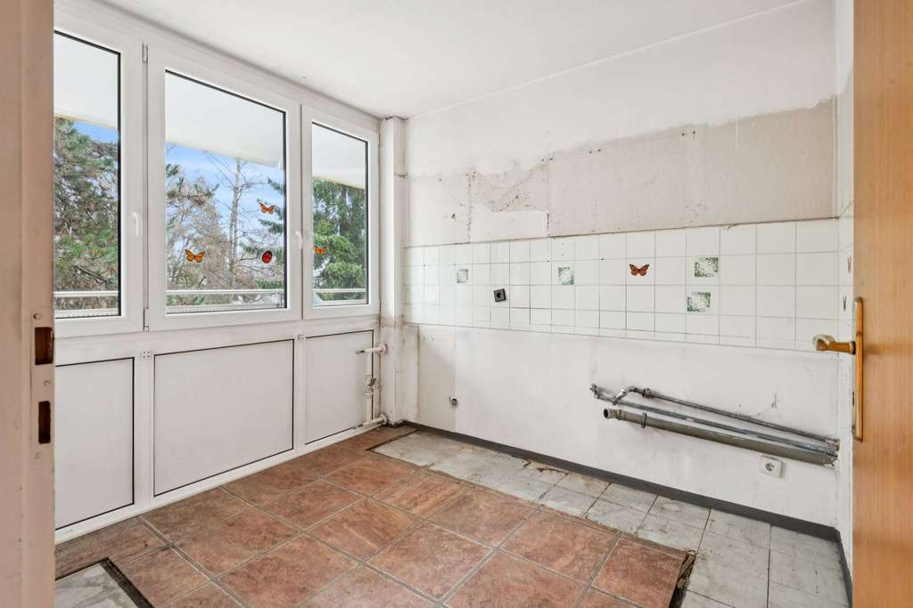 Immobilie in Unterhaching - Lichtdurchflutete 3-Zimmer-Wohnung mit viel Potential in ruhiger Lage - Bild 3